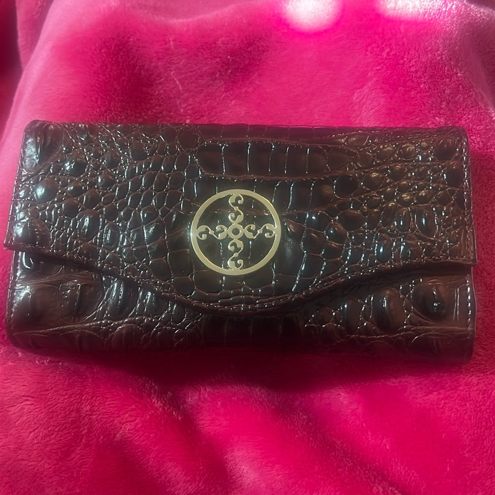 Stauer Avalon Crocodile Embossed Wallet
